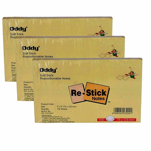 Oddy Sticky Pad 3x5 Inch 100 sheets